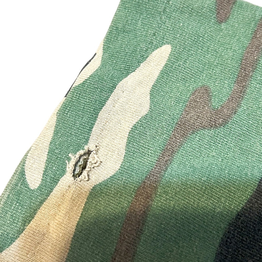 Vintage Sports Afield Camo T Shirt USA Made Distressed 90s Small - Picture 5 of 12